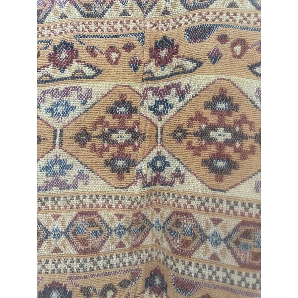 Vintage Pasta Tapestry‎ Vest Womens Size Medium Southwestern Boho Aztec Western - Picture 3 of 7